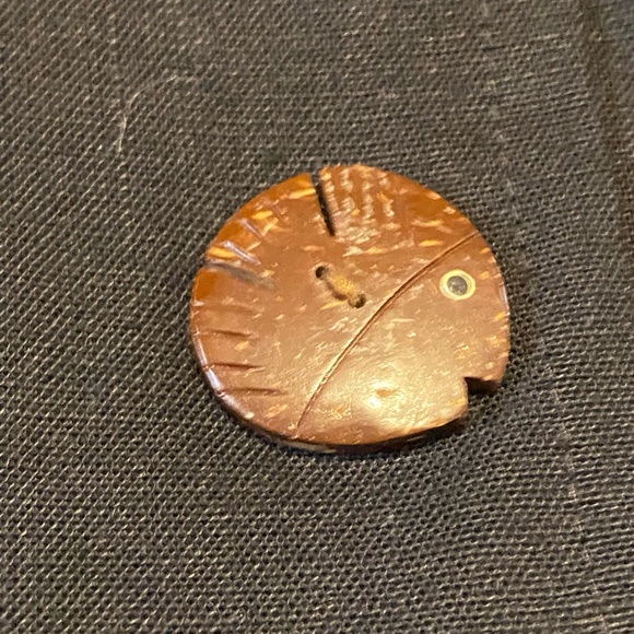 Vtg Evan Picone Blck Knee Length Animal Critter Buttons Plus Size 14 Rayon/flax - Picture 9 of 10